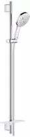 GROHE SmartActive Brausestangenset, 3 Strahlarten, Brausestange 90 cm,...