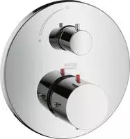 AXOR Starck Thermostatbatterie Unterputz mit Absperrventil, Badarmaturen, 10700000,