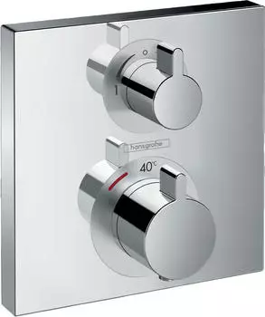 Hansgrohe Ecostat Square Thermostat Unterputz für 2 Verbraucher (15714000) Hansgrohe Ecostat Square Thermostat Unterputz für 2 Verbraucher (15714000)