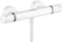 Hansgrohe Ecostat Comfort - Thermostat-Duscharmatur, wei&szlig;matt 13116700