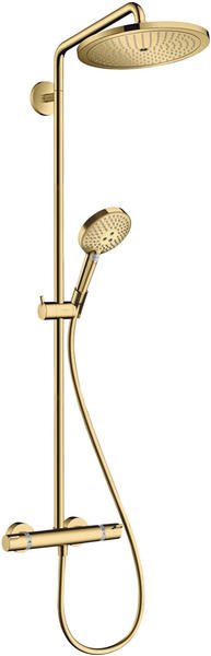 Hansgrohe Croma Select S 280 Air 1jet Showerpipe gold (26890990)