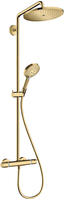 hansgrohe Croma Select S Showerpipe 280 1jet mit Thermostat und Handbrause, EcoSmart,