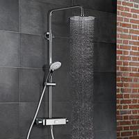 HSK AquaSwitch RS 200 Thermostat Shower-Set mit Kopfbrause super-flach, 1001900-KB11-08