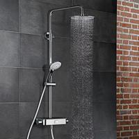 HSK AquaSwitch RS 200 Thermostat Shower-Set mit Kopfbrause super-flach, 1001900-KB10-08