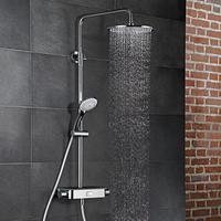 HSK AquaSwitch RS 200 Thermostat Shower-Set mit Kopfbrause flach, 1001900-KB5-08