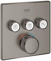 GROHE Thermostat GROHTHERM SMARTCONTROL eck 3 ASV ha graph geb&uuml; hard