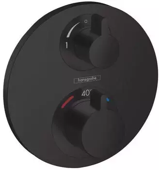 Hansgrohe Ecostat S schwarz matt (15758670) Hansgrohe Ecostat S schwarz matt (15758670)