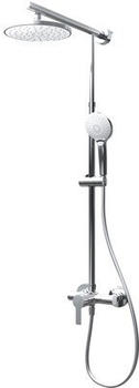 Schulte Classic DuschMaster Rain rund White Style mit Einhebelmischer (D96204 02)