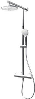 Schulte Classic DuschMaster Rain rund White Style mit Thermostat (D96404 02)