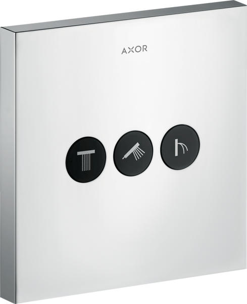 Axor ShowerSelect Ventil Unterputz eckig für 3 Verbraucher Chrom (36717000)