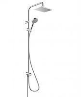 Vernis Shape - Duschset Showerpipe 230 Reno, Ecosmart, Verchromt 26289000 - Hansgrohe