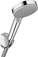 hansgrohe Vernis Blend Brausehalterset Vario EcoSmart mit Duschschlauch 160 cm,
