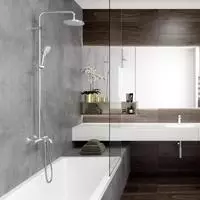 Hansgrohe Vernis Blend 200 1jet Showerpipe mit EcoSmart chrom (26089000)