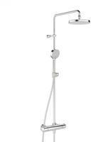 Micra - Brausegarnitur Mit Thermostat, 3 Strahlarten, Chrom 44350130 - Hansa