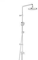 Hansa Hansabasicjet Duschsystem 44380200 Anschluss &uuml;ber flexible Druckschl&auml;uche,