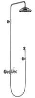 Dornbracht Madison Showerpipe mit Brausebatterie platin (2663236008)
