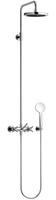 Dornbracht Tara. Showerpipe mit Brausebatterie brushed dark platinum (2663389299)