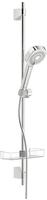 Hansa - Basicjet Style Wandstangen-brausenset, Wandmontage,
