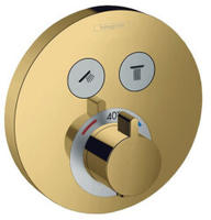 showerselect s thermostatic mixer for concealed installation for 2 outlets...