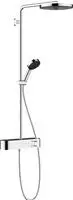 hansgrohe Pulsify Showerpipe 260 1 Strahlart EcoSmart, mit Shower Tablet Select 400,