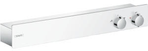 Hansgrohe ShowerTablet Thermostat 600 Universal Aufputz für 2 Verbraucher Weiß/Chrom (13108400)
