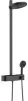 Hansgrohe 24240670, Hansgrohe Pulsify Showerpipe 2jet ohne EcoSmart schwarz matt