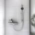 HANSGROHE Pulsify Select Brauseset 24260000 Brausestange 65 cm, Relaxation, mit Handbrause, chrom