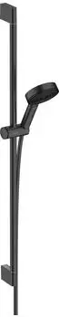 Hansgrohe Pulsify Select Brauseset 105 mit Brausestange schwarz matt (24171670) Hansgrohe Pulsify Select Brauseset 105 mit Brausestange schwarz matt (24171670)
