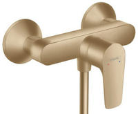 hansgrohe Talis E Einhebel-Brausemischer Aufputz, Badarmaturen, 71760140, brushed
