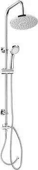 Cornat CARBALLO &Uuml;berkopfbrauseset rund chrom (SA330102)