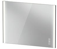 Duravit Xviu Spiegel mit LED-Beleuchtung Icon - Version 1020 x 40 x 800 mm - -Profil Schwarz Matt - XV70430B2B2