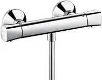 hansgrohe Duscharmatur Ecostat Universal, 13122000, verchromt, mit Thermostat, aus