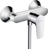 hansgrohe Talis E Einhebel-Brausemischer Aufputz, Badarmaturen, 71760000, chrom