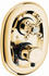 Kludi Adlon Thermostat-Unterputzarmatur mit Absperrventil vergoldet (517204520)
