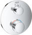 GROHE Grohtherm Thermostat-Brausebatterie Design rund Chrom (24075000)