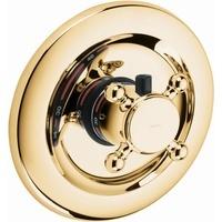 Kludi 1926 Unterputz-Thermostatarmatur ohne Absperrventil gold (517194520)