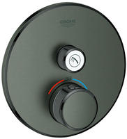 GROHE Grohtherm SmartControl Thermostat Fertigmontageset mit einem Absperrventil,