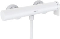 hansgrohe Vivenis Einhebel-Brausearmatur Aufputz, Badarmaturen, 75620700, mattwei&szlig;