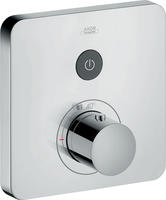 hansgrohe Axor ShowerSelect Soft Cube Thermostat 36705000, chrom, Unterputz, 1