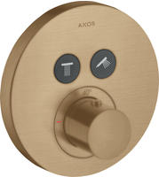 AXOR ShowerSelect Round Thermostat f&uuml;r 2 Verbraucher, Badarmaturen, 36723140,