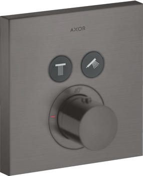 Axor ShowerSelect Square Thermostat Unterputz Brushed Black Chrome (36715340)
