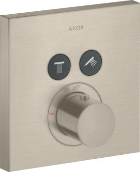 Axor ShowerSelect Square Thermostat Unterputz Brushed Nickel (36715820)