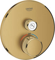 GROHE Grohtherm SmartControl Thermostat Fertigmontageset mit einem Absperrventil,