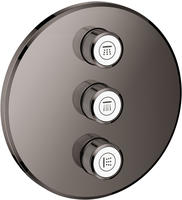 GROHE Grohtherm SmartControl 3-fach Unterputzventil Fertigmontageset, runde