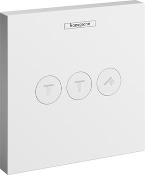 Hansgrohe ShowerSelect Unterputz-Ventil 3 Verbraucher mattweiß (15764700)