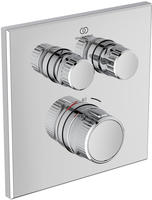 Ideal Standard CeraTherm Navigo Brausethermostat Unterputz A7302AA eckig, 2