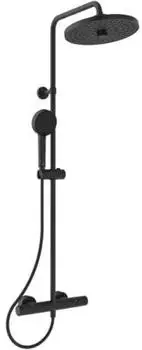 Ideal Standard CeraTherm T25 Duschsystem mit Brausethermostat silk black (A7210XG)