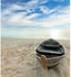 Schulte Duschrückwand Decodesign BxH: 90 x 210 cm Motiv Ruderboot am Strand