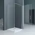 doporro Ravenna36k 90x100x195cm Duschabtrennung Sicherheitsglas Easy-Clean (ohne Duschwanne)