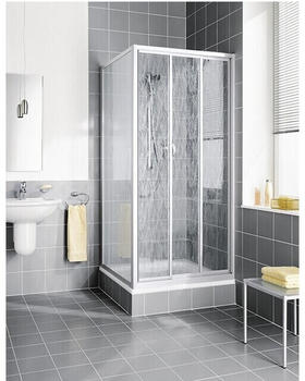 Kermi Nova 2000 Gleittür 3-teilig 100x175cm Kunstglas Kerolan Fontana/weiß (N2STD1001721K) Kermi Nova 2000 Gleittür 3-teilig 100x175cm Kunstglas Kerolan Fontana/weiß (N2STD1001721K)